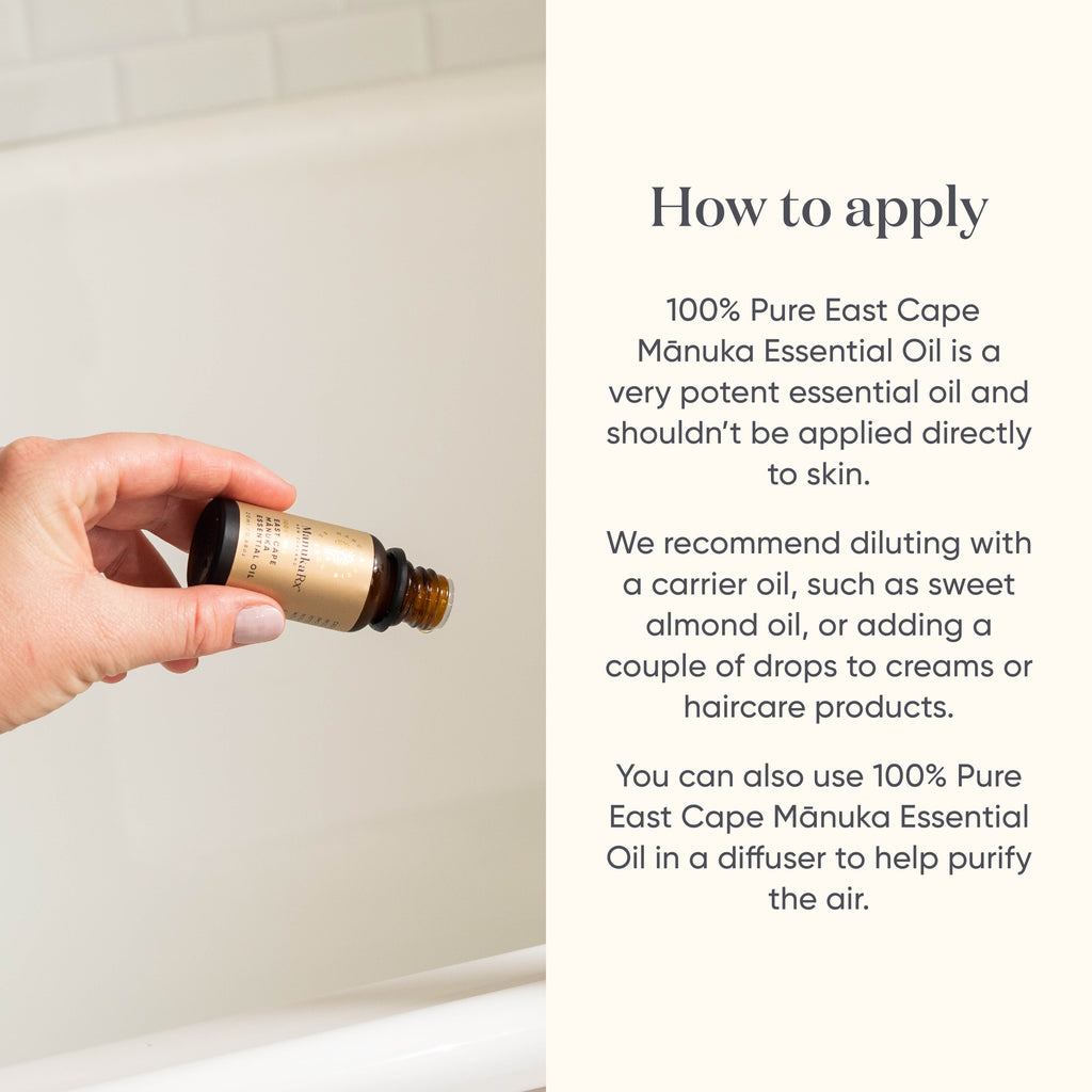 East Cape Mānuka Oil [100% Pure]