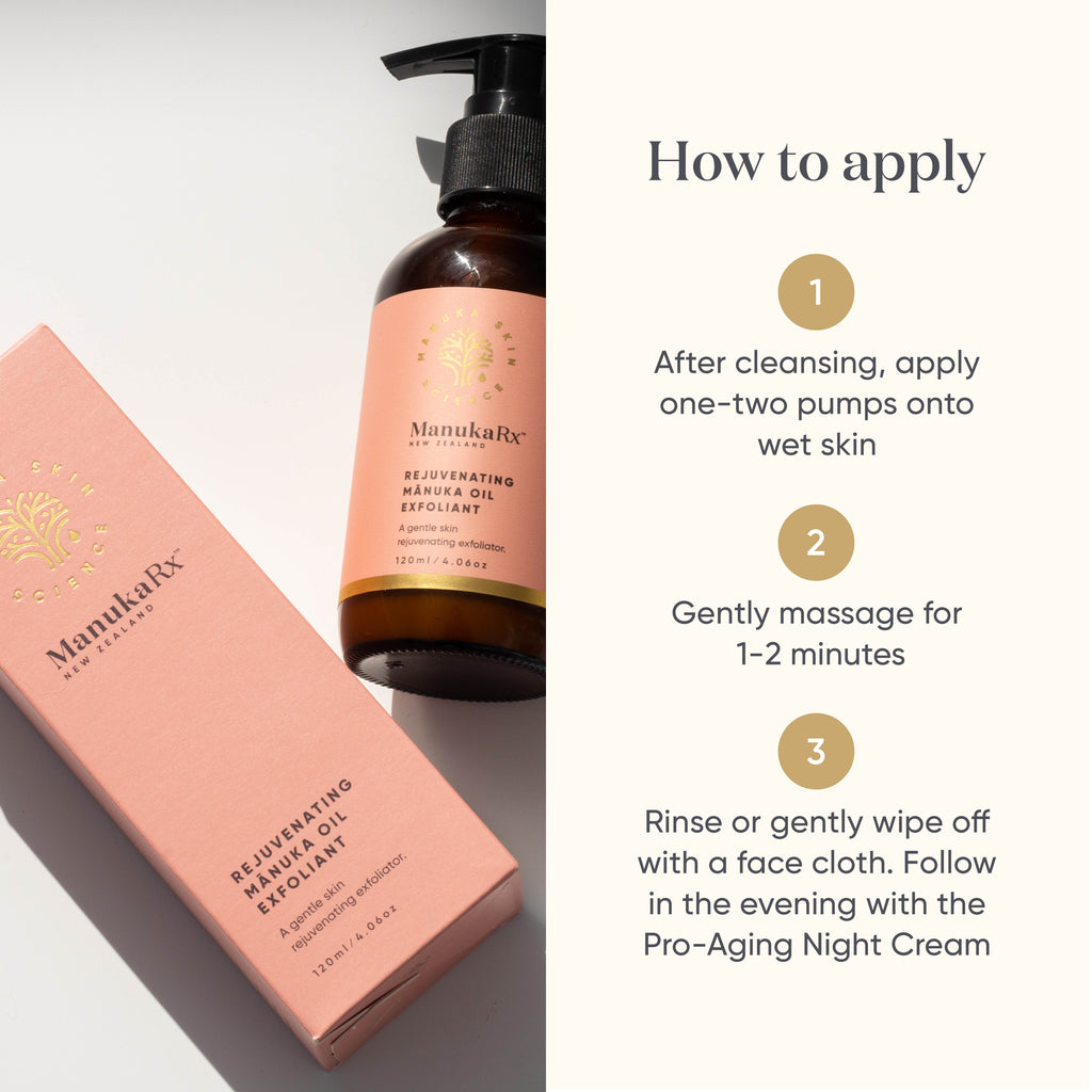 Rejuvenating Mānuka Oil Exfoliant