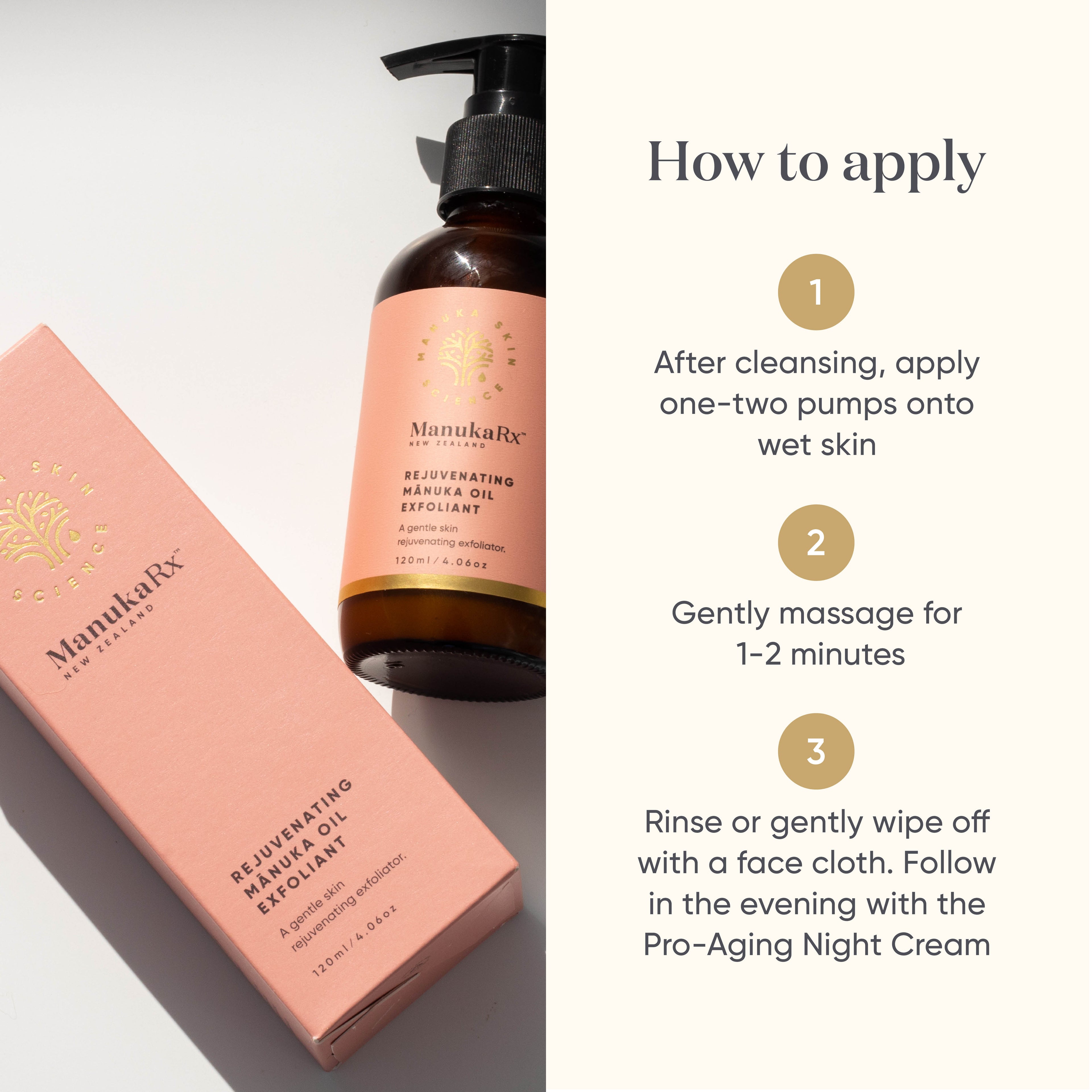 Rejuvenating Mānuka Oil Exfoliant