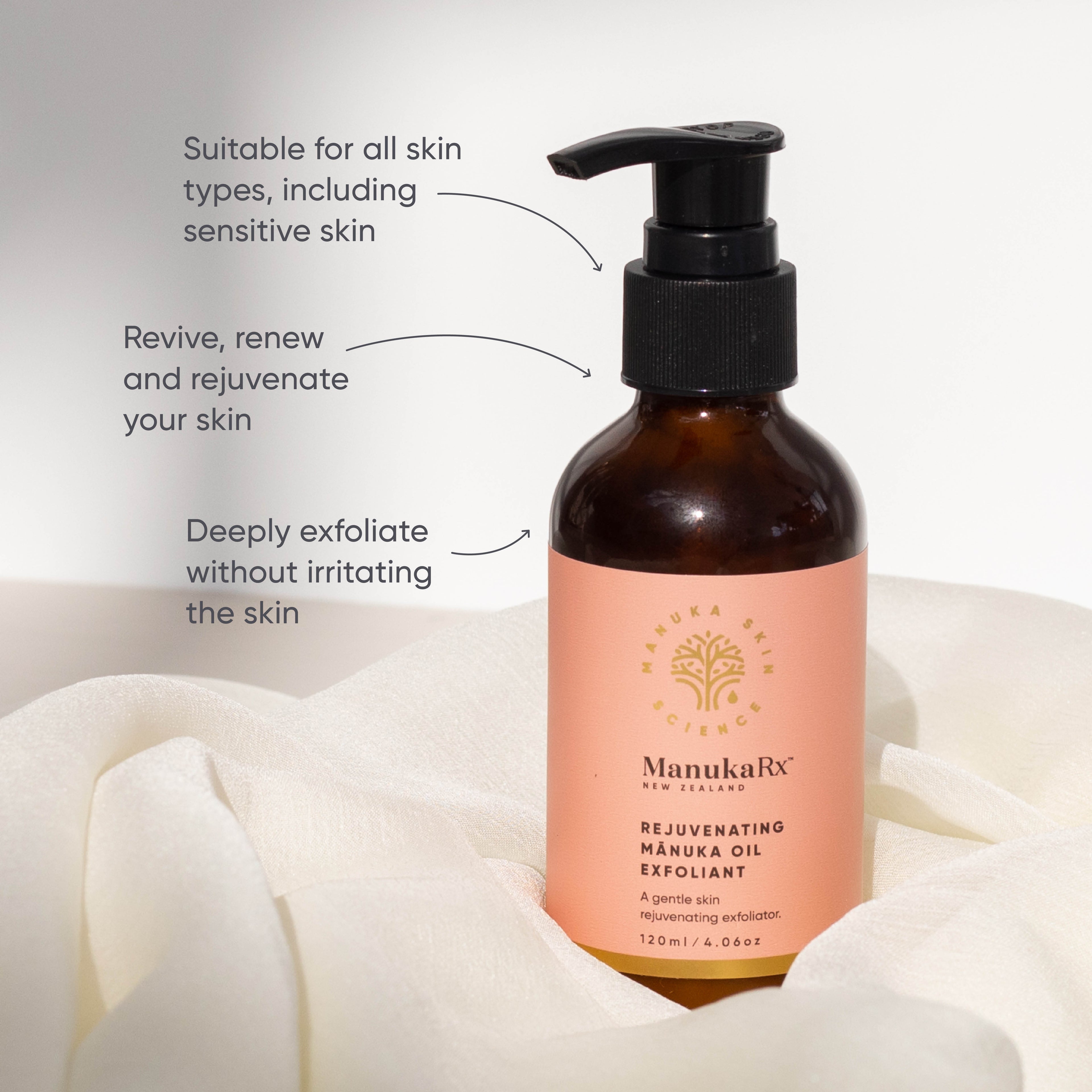 Rejuvenating Mānuka Oil Exfoliant